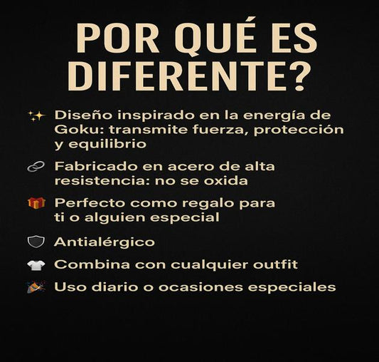 Combo 2 Collares Dragon Ball Goku Amuleto Saiyajin para Verdaderos Fans de Dragon Ball 🔥