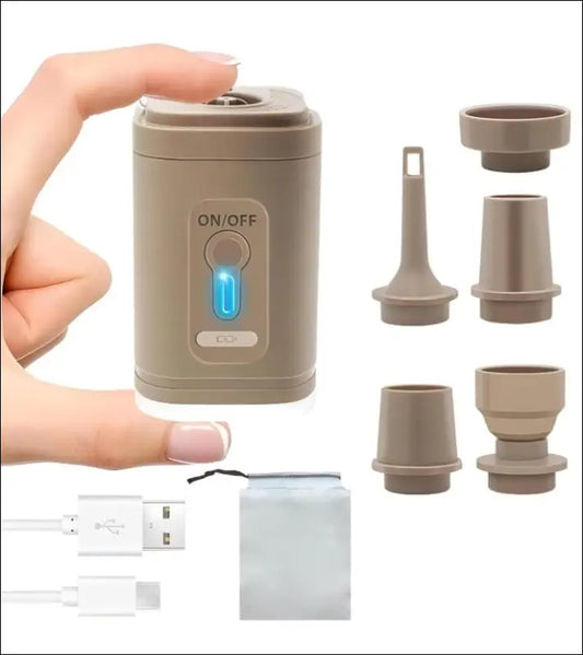 Inflador portatil multifuncional