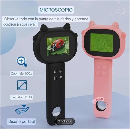 MICROSCOPIO DIGITAL PORTATIL PARA NIÑOS (Copia)